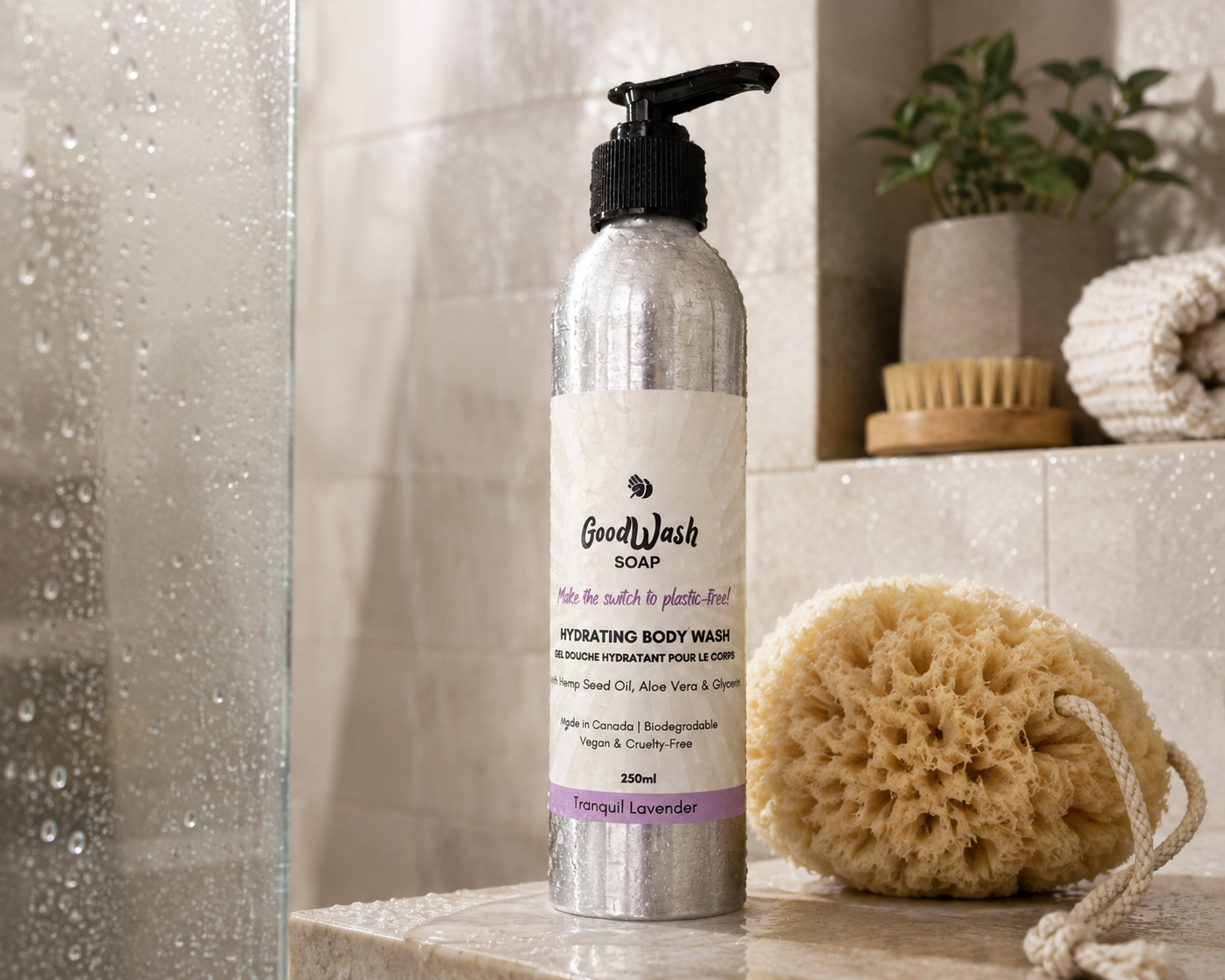 Body Wash Tranquil Lavender 250ml
