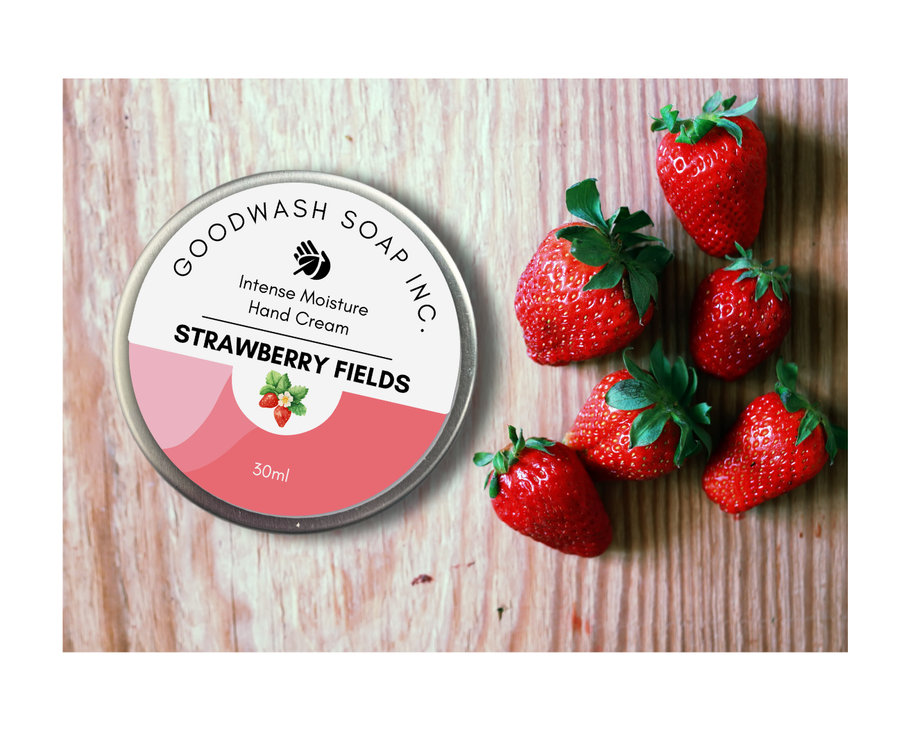 New Intense Moisture Hand Cream Strawberry 30ml