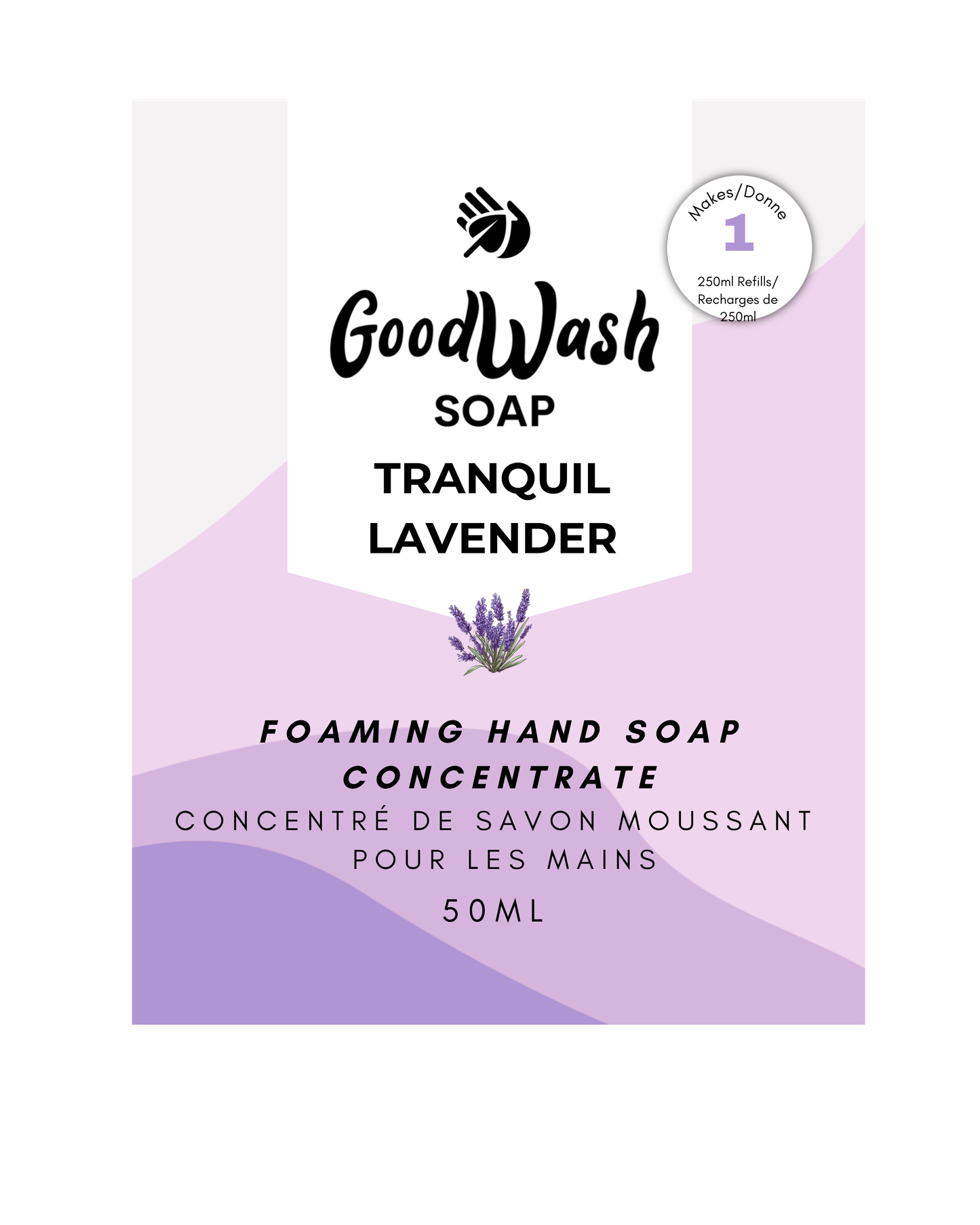 Tranquil Lavender Foaming Hand Soap Refill Concentrate