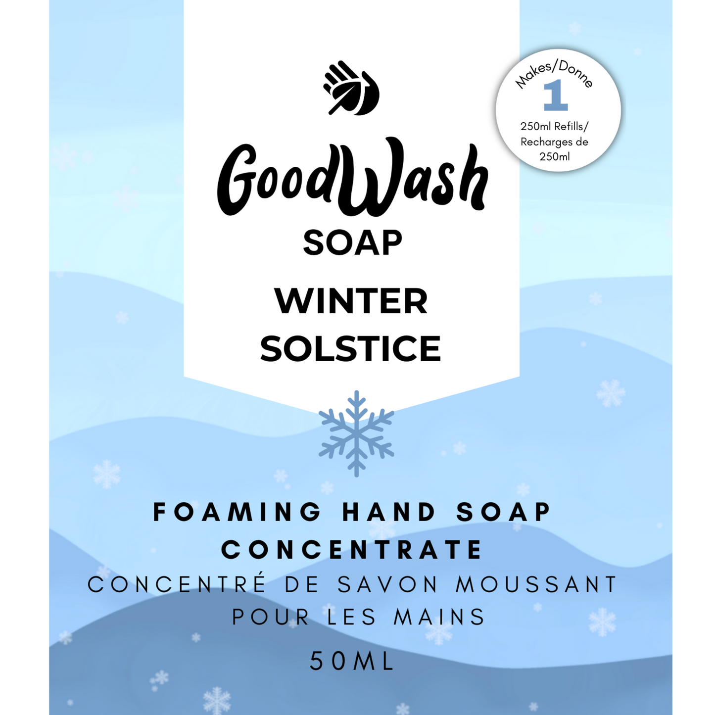 Winter Solstice Foaming Hand Soap Concentrate