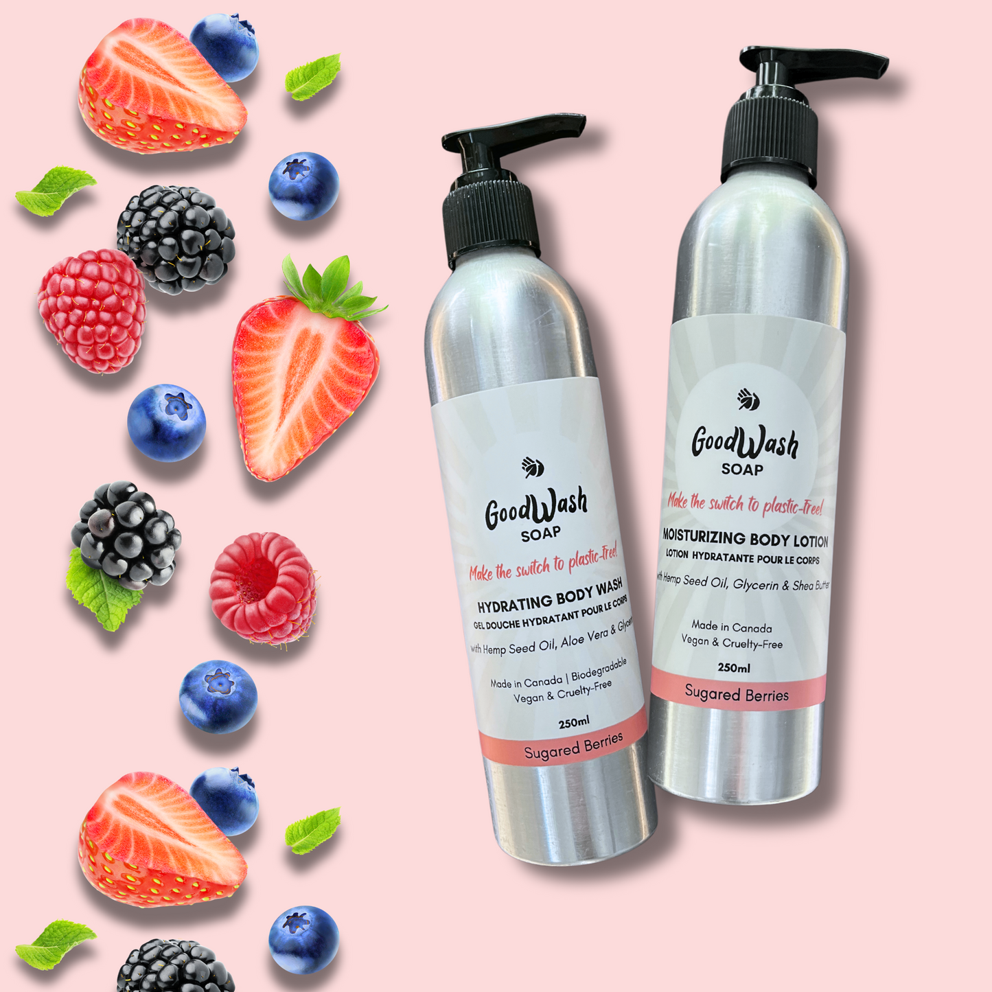 Sugared Berries Moisturizing Body Lotion 250ml