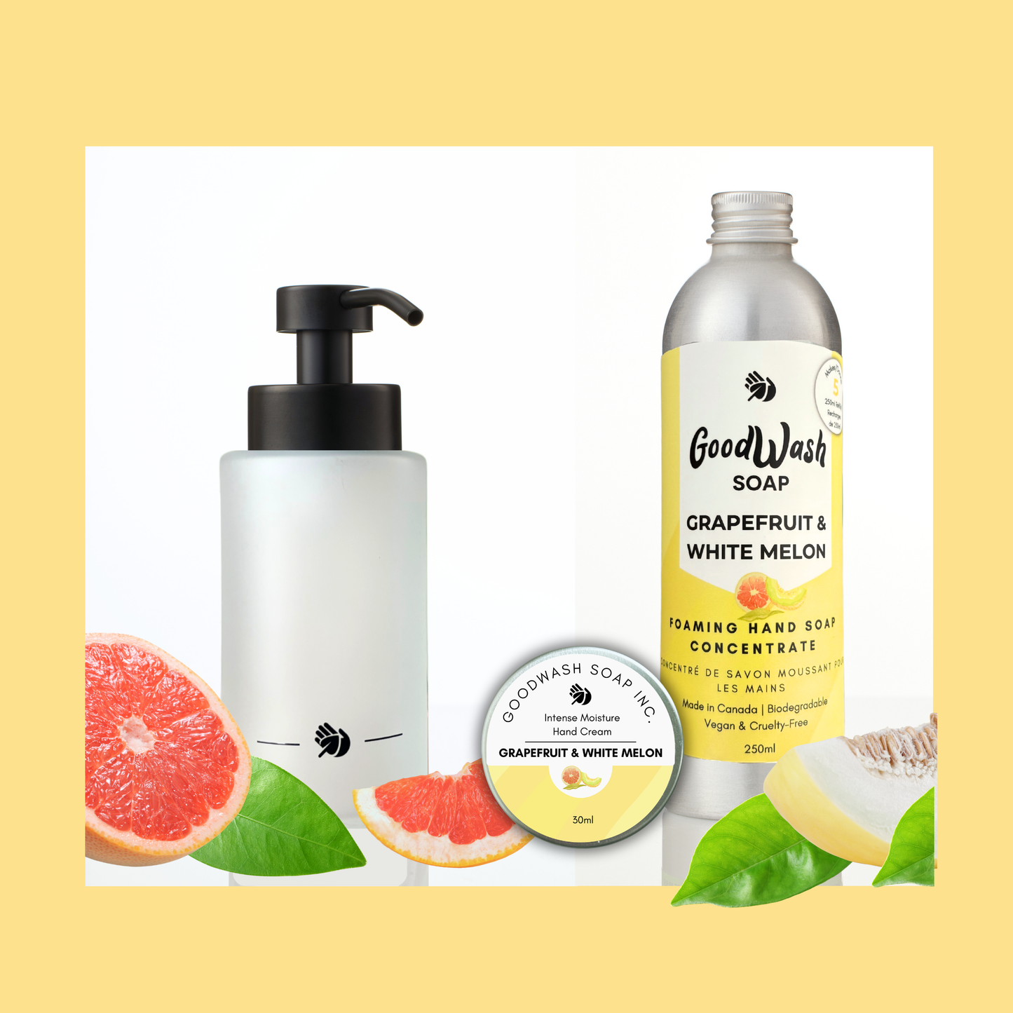 Grapefruit White Melon Hand Care Bundle