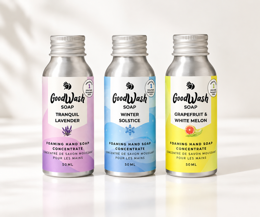 Foaming Hand Soap Refill Sampler Pack -  Naturally Scented