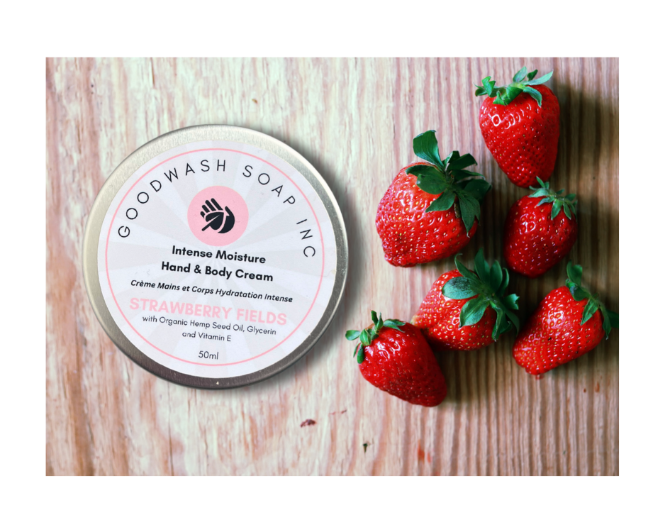 Intense Moisture Hand & Body Cream Strawberry 50ml