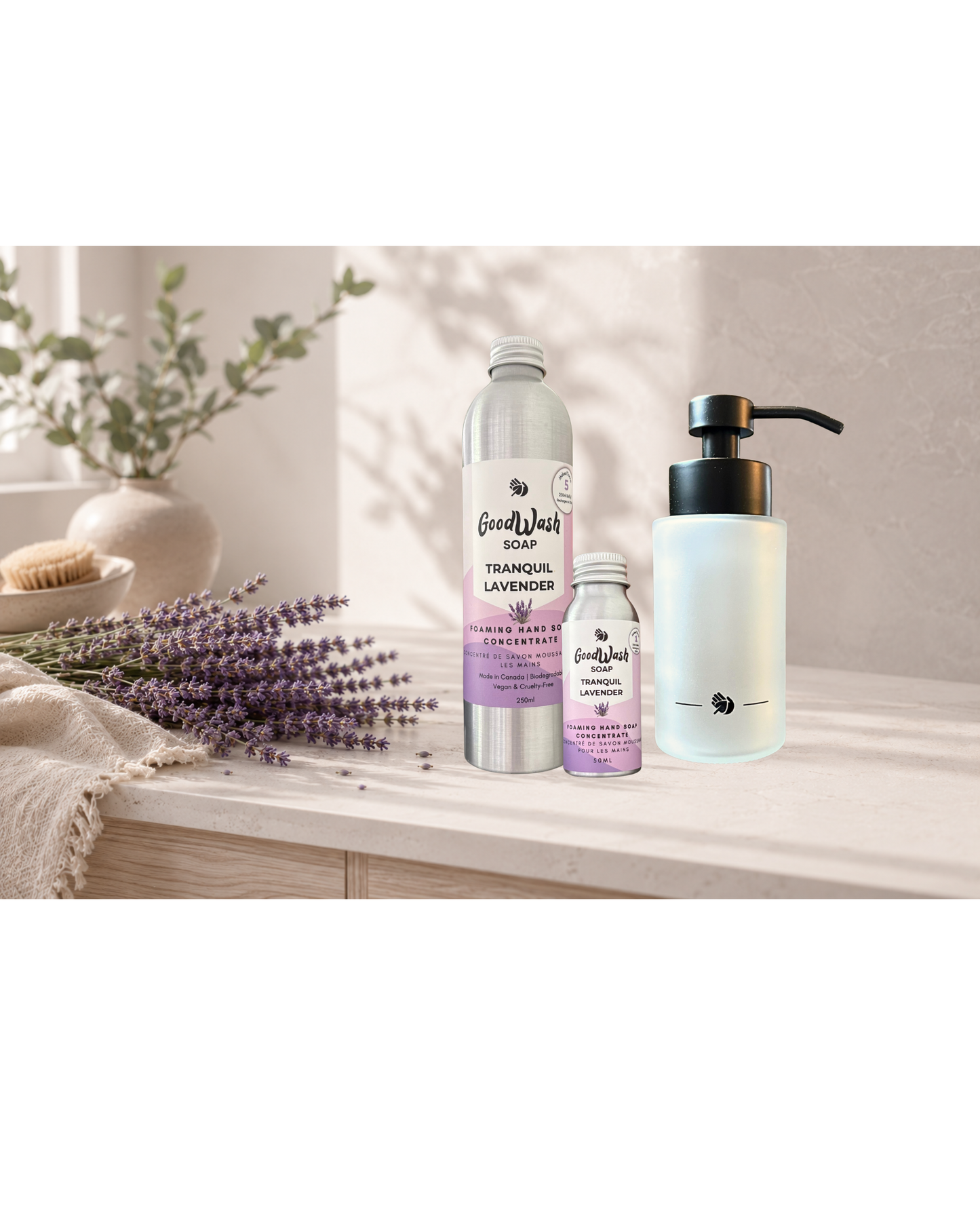 Tranquil Lavender Foaming Hand Soap Refill Concentrate